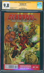 Deadpool #20 9.8 CGC Signed by Gerry Duggan