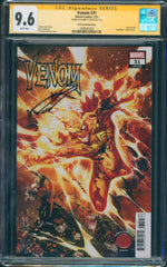 Venom #31 9.6 CGC Signed by Donny Cates Herrera Variant Cover