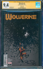 Wolverine #5 9.4 CGC Signed by Benjamin Percy Second Printing
