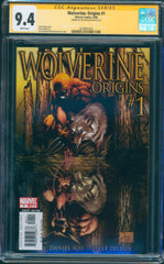 Wolverine: Origins #1, CGC 9.4 Signed by Joe Quesada