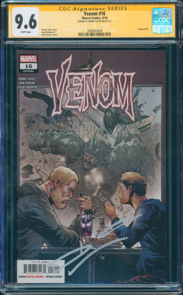 Venom #16 LGY #181, CGC 9.6 Signed by Donny Cates