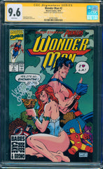 Wonder Man #2, CGC 9.6 Signed by Jeff Johnson
