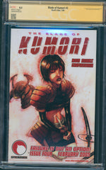 Blade of Kumori #3 8.5 CGC Signed by Ron Marz