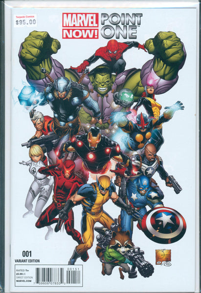 Marvel Now! Point One #001 9.0 VF/NM Raw Comic Quesada Variant Cover