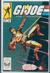 G.I. Joe #21 8.5 VF+ Raw Comic