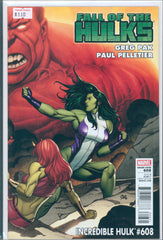 Incredible Hulk #608 8.5 VF+ Raw Comic Cho Variant Cover