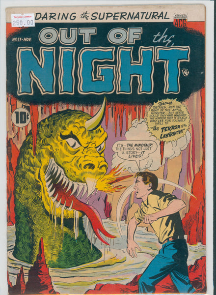 Out of the Night #17 4.5 VG+ Raw Comic
