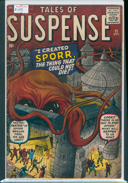 Tales of Suspense #11 3.5 VG- Raw Comic