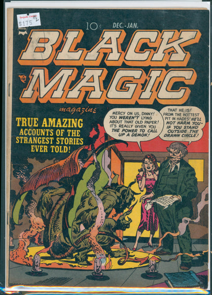 Black Magic Magazine Vol. 2 No. 2 2.5 GD+ Raw Comic