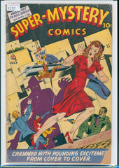 Super-Mystery Comics Vol. 4 No. 3 2.5 GD+ Raw Comic