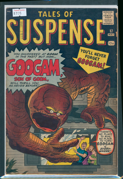 Tales of Suspense #17 4.0 VG Raw Comic