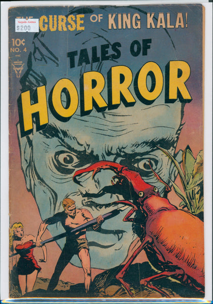 Tales of Horror #4 2.5 GD+ Raw Comic