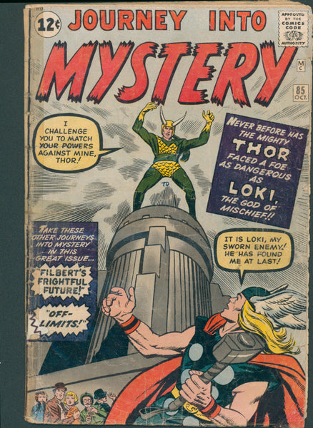 Journey Into Mystery #85 1.8 GD- Raw Comic