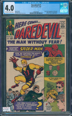 Daredevil #1 4.0 CGC Origin & 1st Appearance of Daredevil