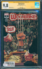 Wolverine #9 CGC 9.8 signed by Benjamin Percy