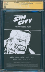 Frank Miller's Sin City Special Edition #nn 9.6 CGC Signed Frank Miller 106/300