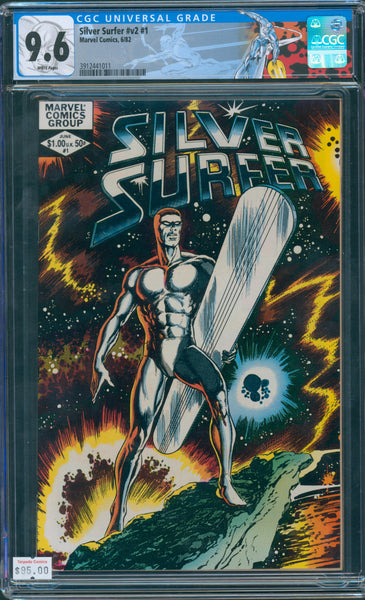 Silver Surfer #v2 #1 9.6 CGC
