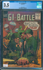 G.I. in Battle #1 CGC 3.5 Blue Label