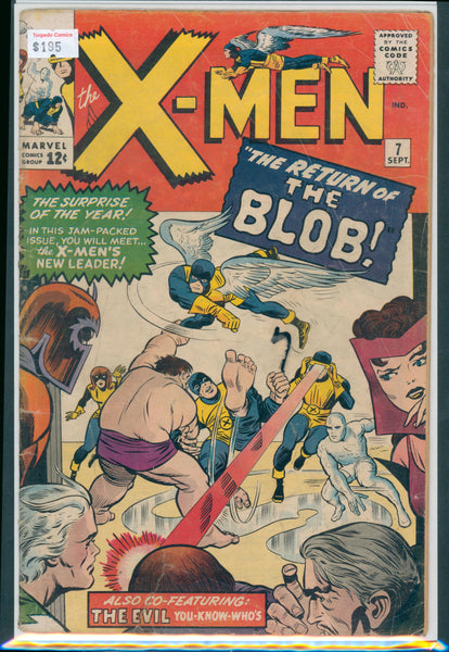 X-Men #7 3.0 GD/VG Raw Comic