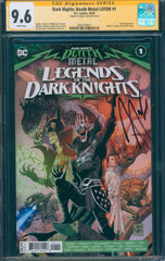 Dark Nights: Death Metal LOTDK #1 9.6 CGC Signed by Frank Tieri