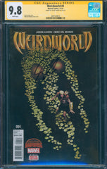 Weirdworld #4 9.8 CGC Signed by Jason Aaron