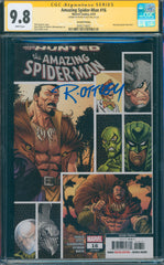 Amazing Spider-Man #16 9.8 CGC Second Printing Signed Ryan Ottley