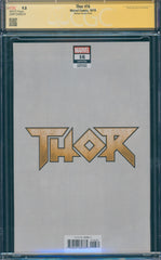 Thor #16 9.8 CGC McKone Variant Cover Signed Jason Aaron