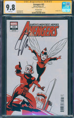 Avengers #43 9.8 CGC Cho Variant Cover Signed Jason Aaron