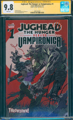 Jughead: The Hunger vs. Vampironica #1 9.8 CGC Signed Frank Tieri
