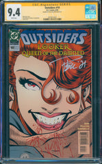 Outsiders #10 9.4 CGC Signed by Paul Pelletier