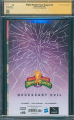 Mty. Morphin Power Rangers #50 9.8 CGC Grn Rngr Ed. Signed Jason David Frank
