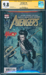 Avengers #9 9.8 CGC Signed by Jason Aaron
