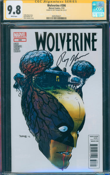 Wolverine #306 9.8 CGC Signed by Roy Thomas