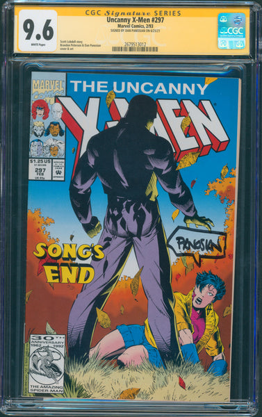 Uncanny X-Men #297 9.6 CGC Signed by Dan Panosian