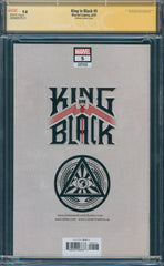 King in Black #5 9.8 CGC Signed Ryan Stegman, Tyler Kirkham & Donny Cates