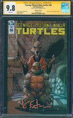 Teenage Mutant Ninja Turtles #98 9.8 CGC Signed by Kevin Eastman