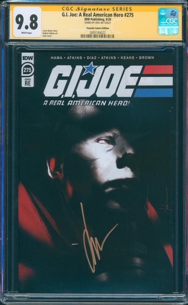 G.I. Joe: A Real American Hero #275 9.8 CGC Signed by Jock