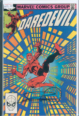 Daredevil #186 7.5 Raw Signed by Frank Miller w/COA