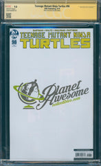 Teenage Mutant Ninja Turtles #98 9.8 CGC Planet Awesome Ed. Signed Kevin Eastman