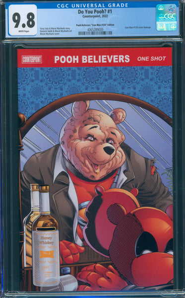 Do You Pooh? #1 9.8 CGC Pooh Believers "Iron Man #128" Edition