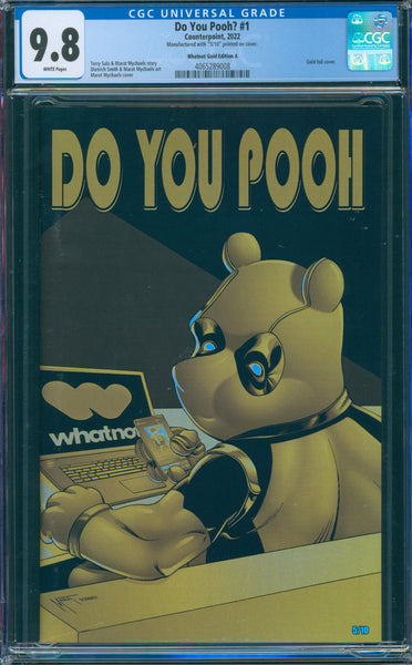 Do You Pooh? #1 9.8 CGC Whatnot Gold Edition A 5/10