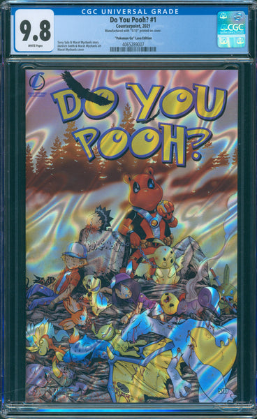 Do You Pooh? #1 9.8 CGC "Pokemon Go" Lava Edition 5/10