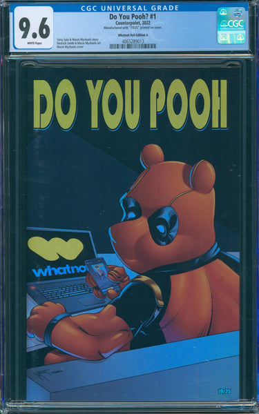 Do You Pooh? #1 9.6 CGC Whatnot Foil Edition A 19/25