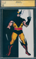 Wolverine #1 9.6 CGC Signed by Chris Claremont 1st Wolverine as Patch