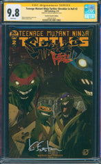 Teenage Mutant Ninja Turtles: Shredder in Hell #2 9.8 CGC Signed Kevin Eastman