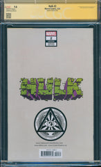 Hulk #2 9.8 CGC Segovia Variant Cover Signed by Donny Cates & Ryan Ottley