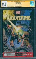 Wolverine #2 9.8 CGC Signed by Roy Thomas