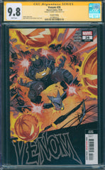 Venom #26 9.8 CGC Second Printing Signed by Donny Cates