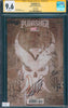 Punisher #1 9.6 CGC Variant Edition Signed by Jason Aaron