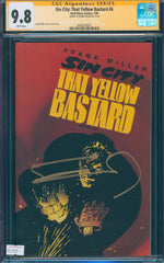 Sin City: That Yellow Bastard #6 9.8 CGC Signed by Frank Miller